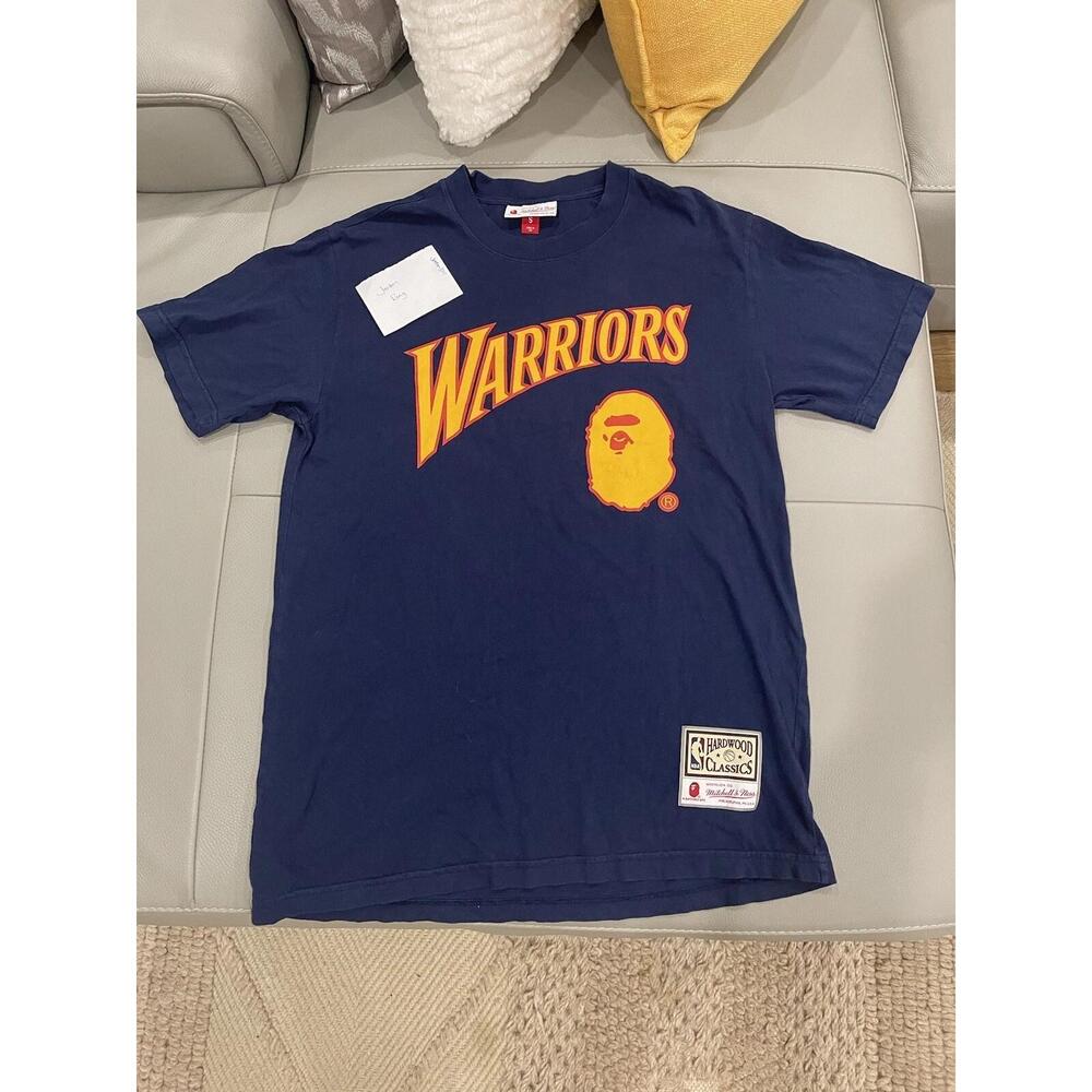 Bape X Warriors Mitchell And Ness S Golden State Warriors